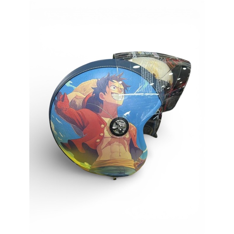 Casco Doppia Visiera Personalizzato ONE PIECE