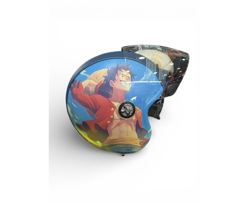 Casco Doppia Visiera Personalizzato ONE PIECE